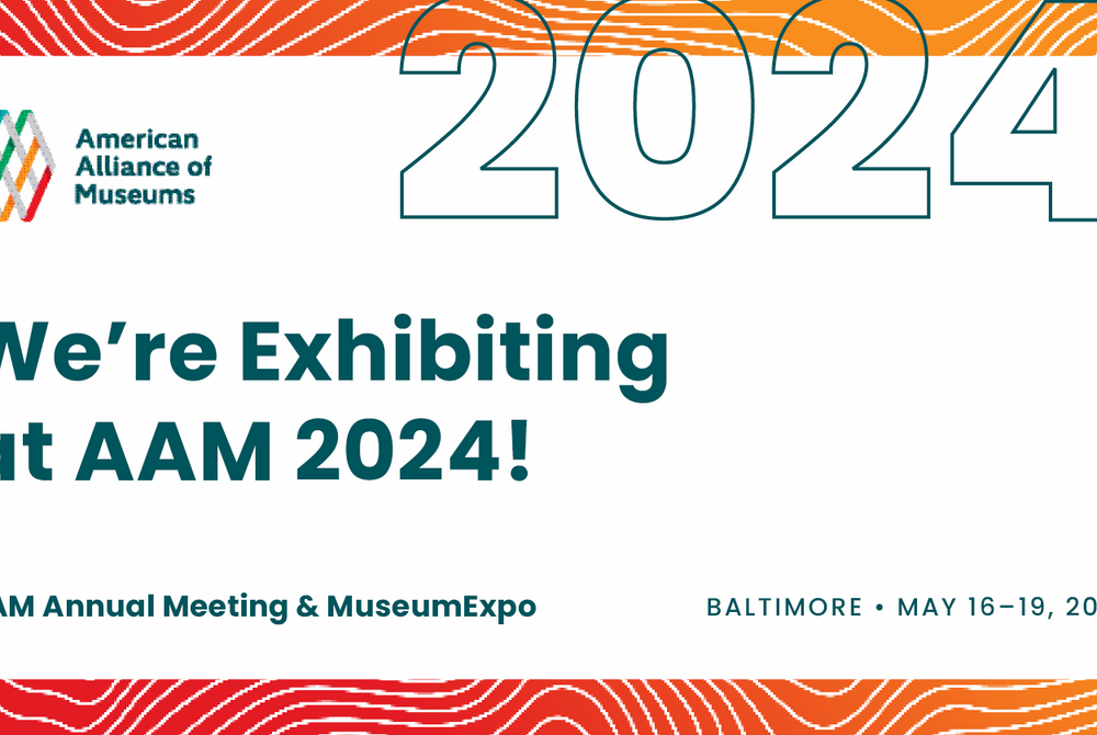 “We zijn enthousiast om onze vitrines & diensten te delen op de Jaarlijkse Meeting & MuseumExpo van dit jaar #AAM2024 American Alliance of Museums in Baltimore, Maryland op 17-18 mei (stand 4603)!”