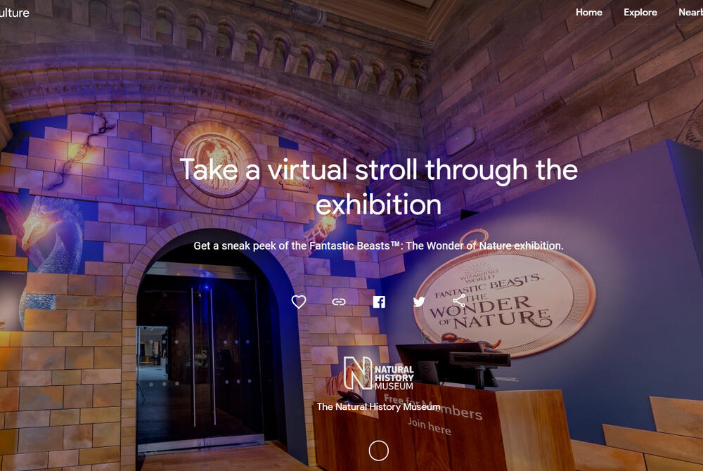 Take a virtual tour of the Fantastic beasts !