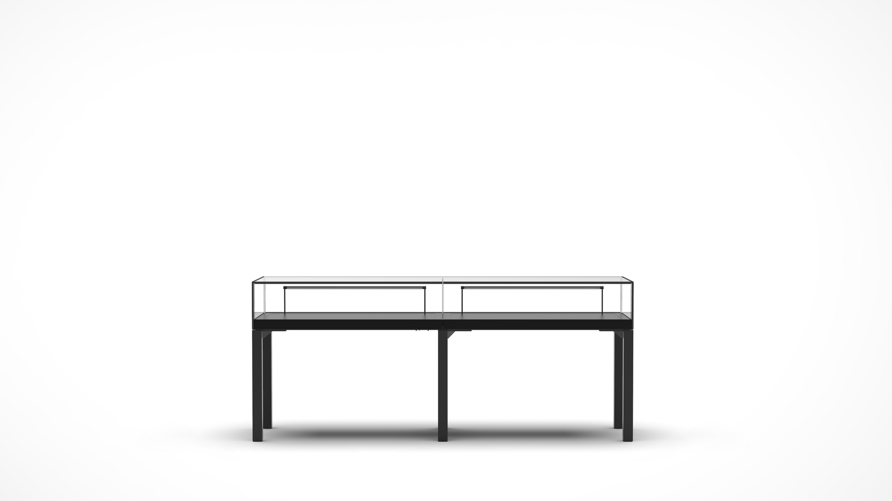 vitrine table modulaire